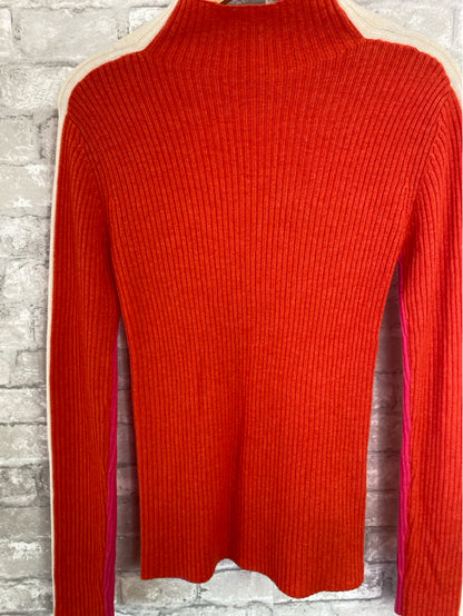 Villagallo Size XS Pink/Orange/White Sweater