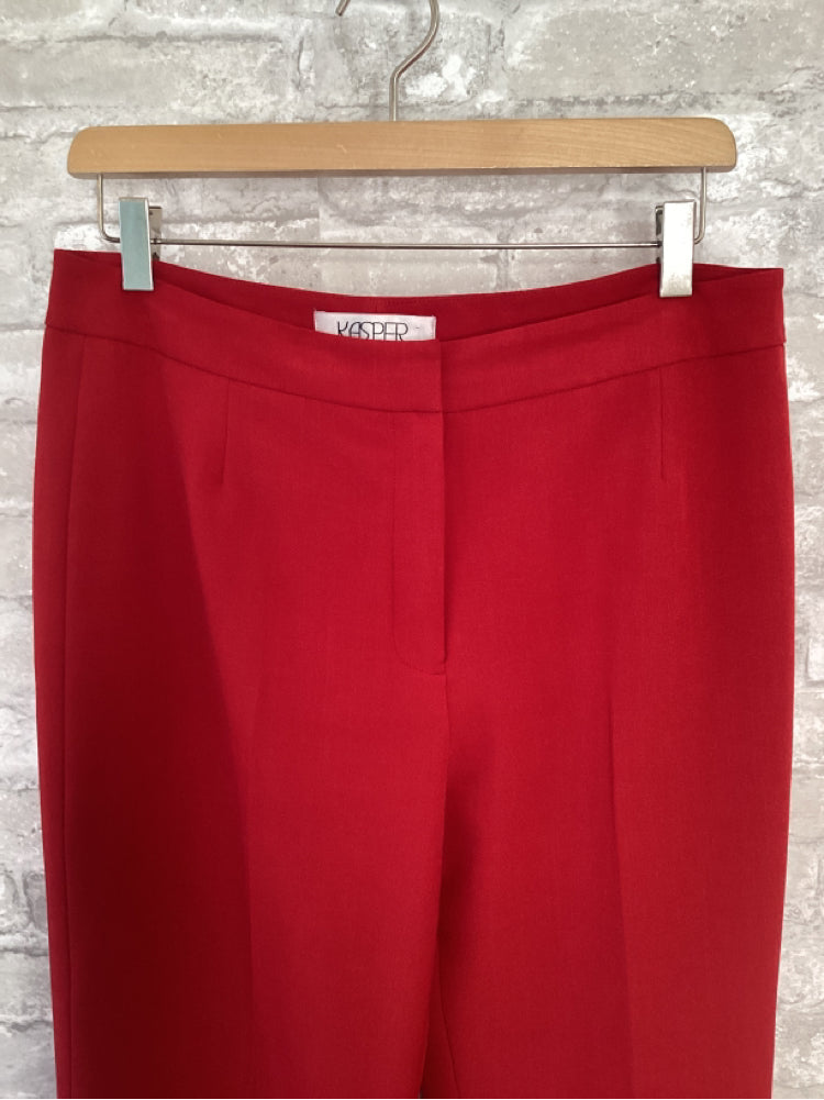 Kasper Size 6 Red Pants
