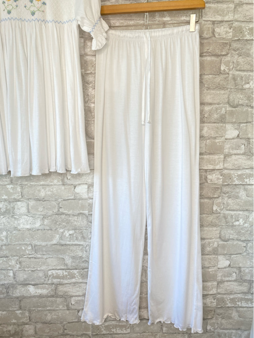 Schweitger Linen Size S White Pajamas