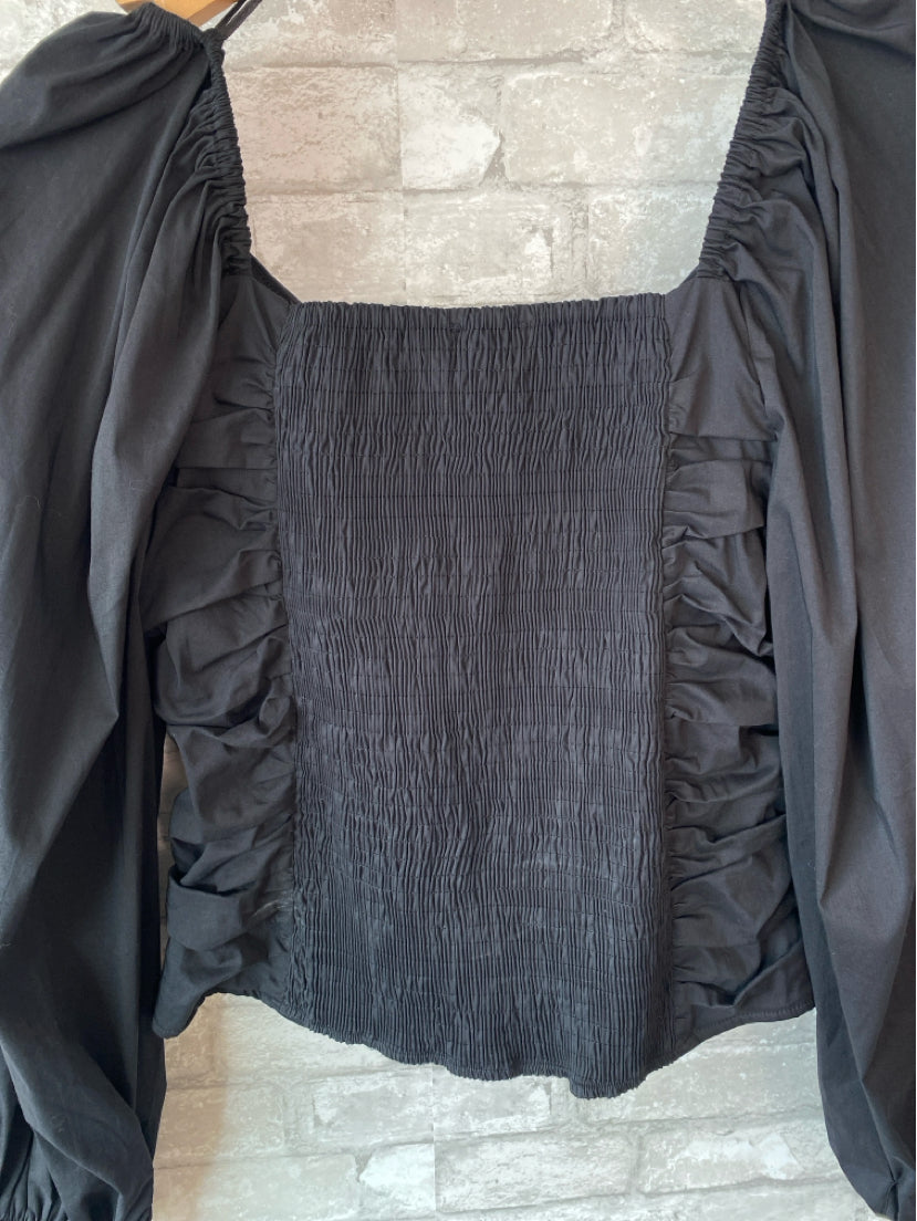 Anthropologie Size L Black Misc. Tops