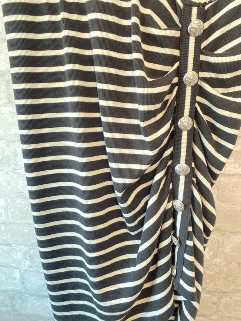 Veronica Beard Size XL Black w/ White Dress