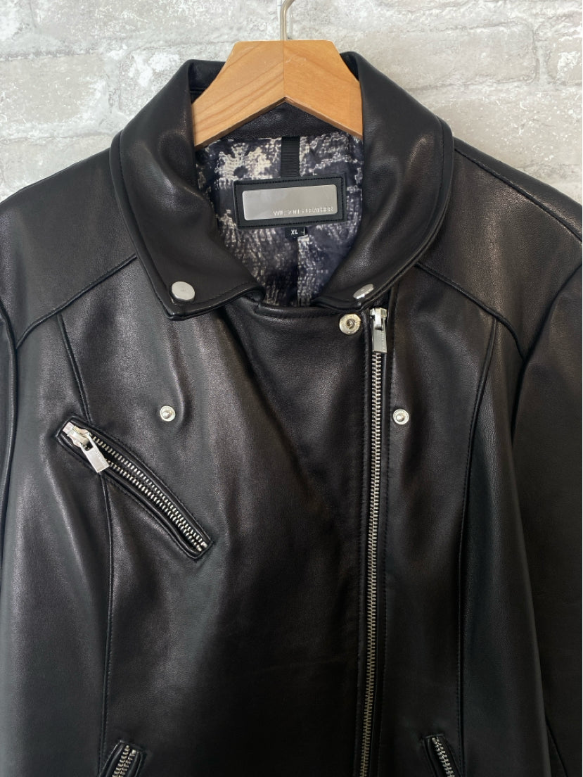 Wilsons Leather Size XL Black Leather