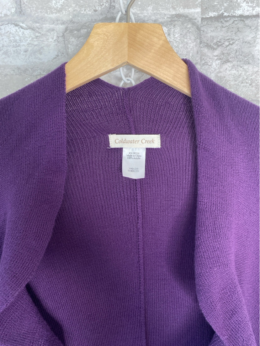 Coldwater Creek Size O/S Purple Wrap