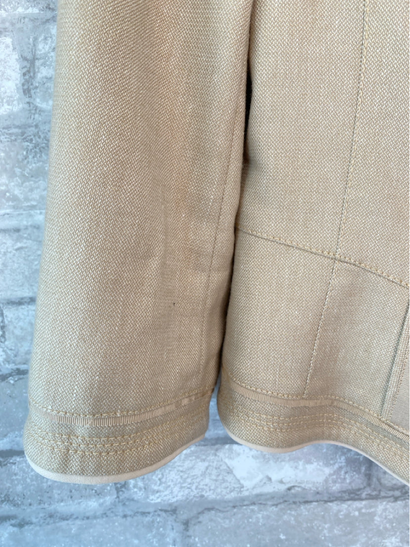 White House Blk Mkt Size S/6 Tan Jacket