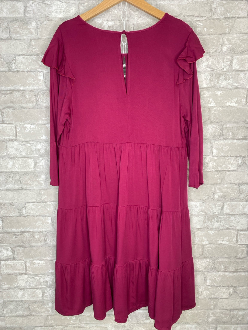 Torrid Size 1X/1 Wine Dress