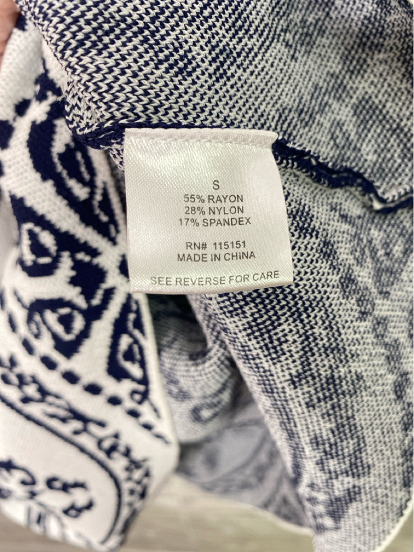 Romeo & Juliet Size S White/navy Dress