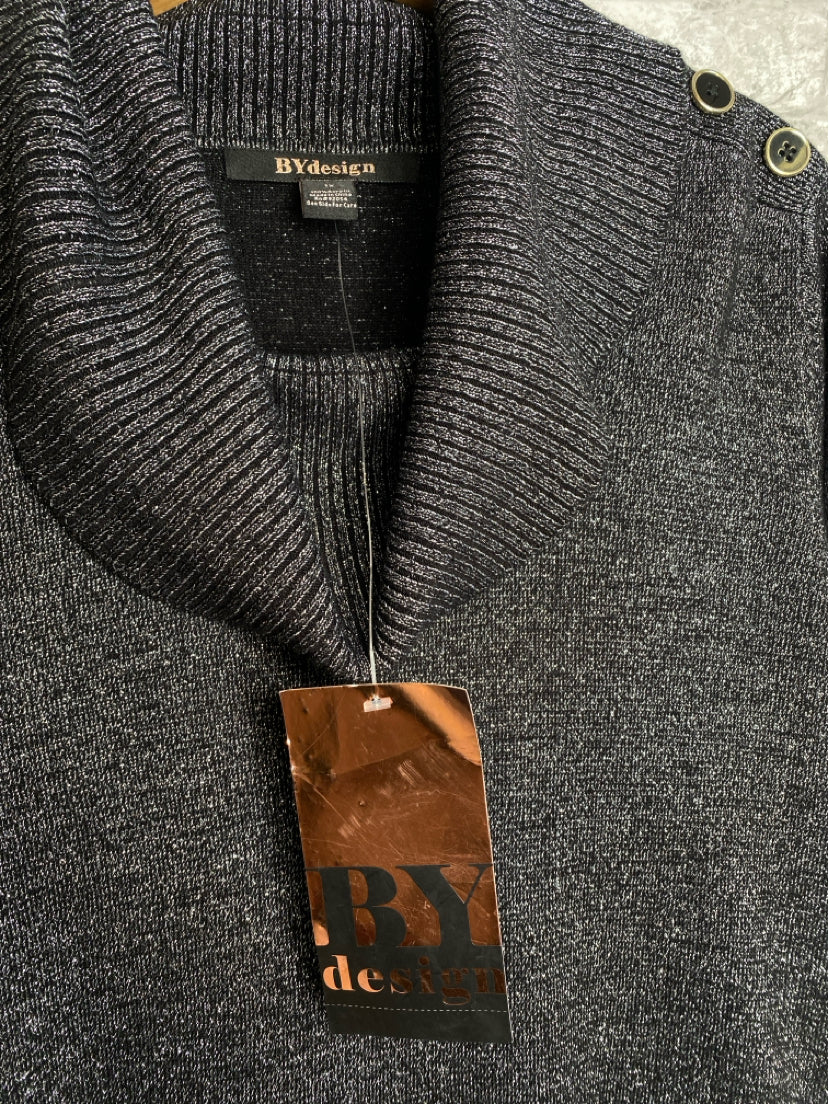 By Design Size XL black/silver Sweater