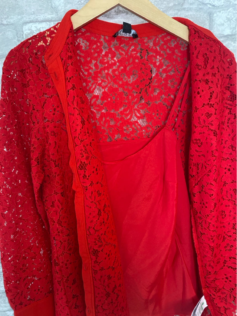 J Crew Size S Red Shirt