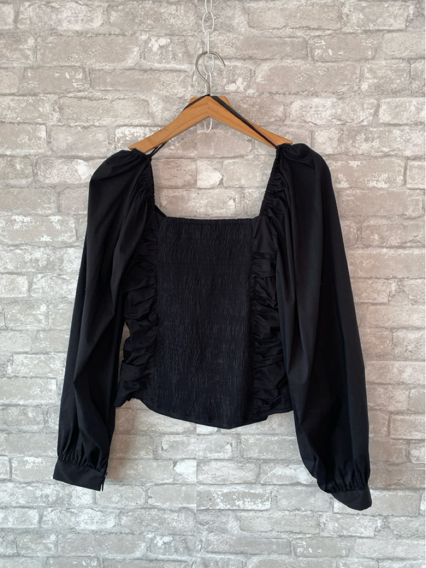 Anthropologie Size L Black Misc. Tops