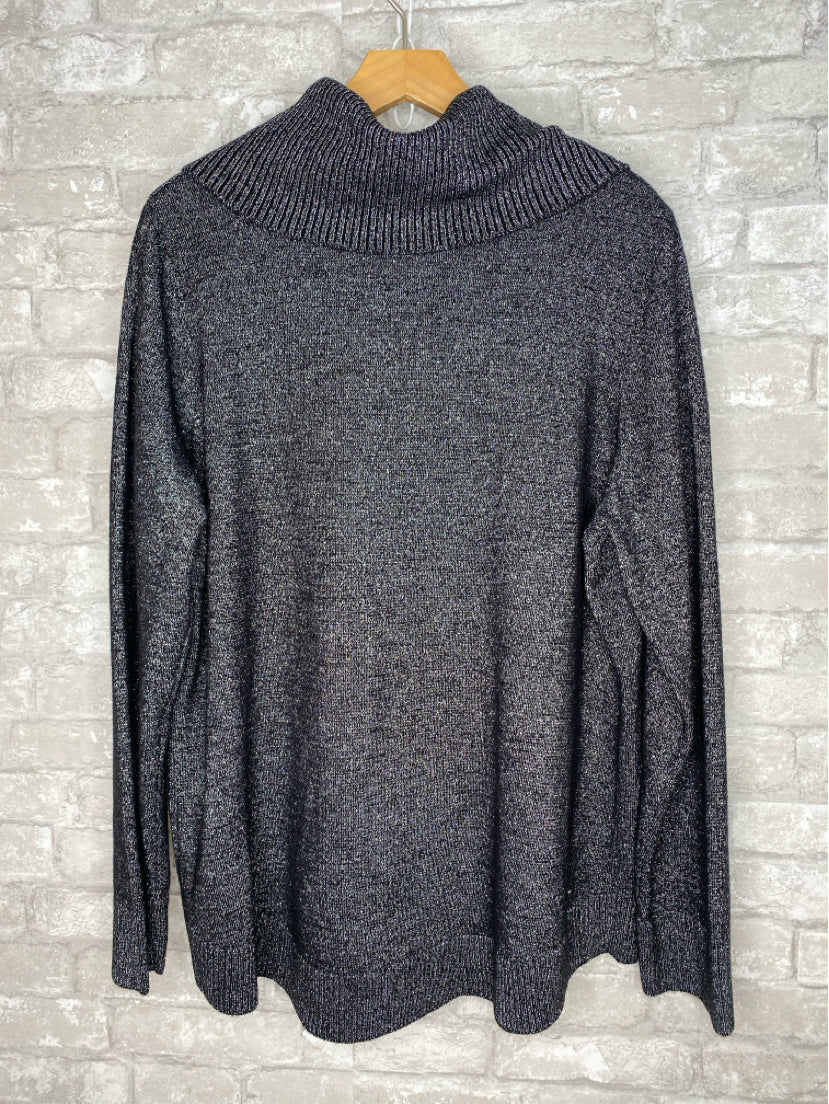 By Design Size XL black/silver Sweater