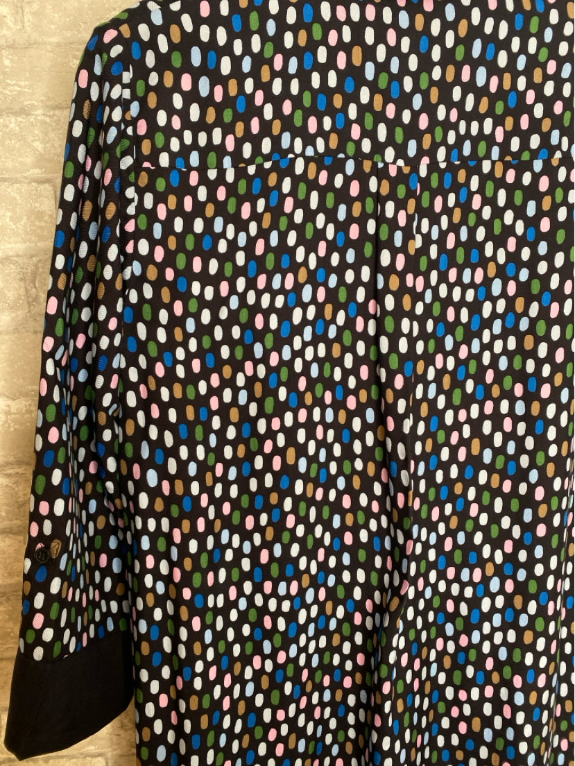 Hobbs Size S/6 Navy/Multi Dress