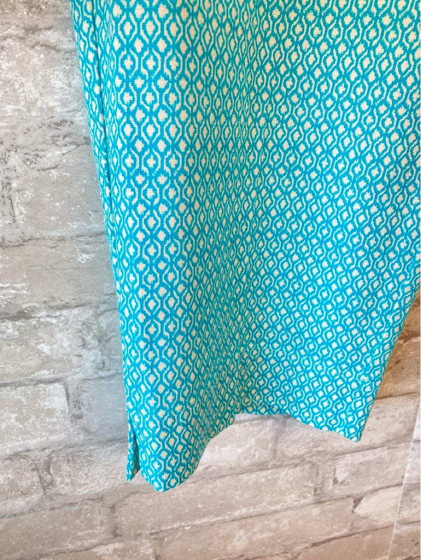 Talbots Size 18 aqua/white Pants