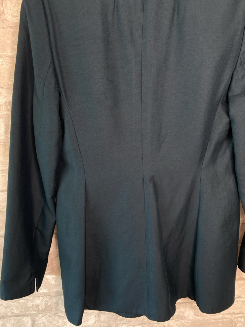Bergdorf Goodman Size M/8 marine blue Blazer
