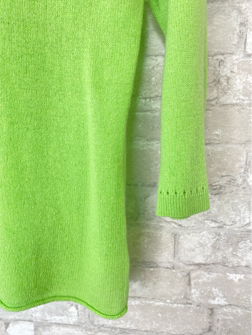 Claudia Nichole Size S Chartreuse Sweater