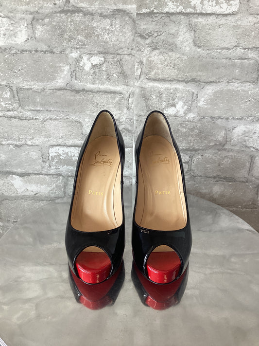 Louboutin Size 35/4.5 black/red Shoes