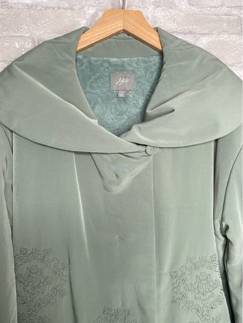 J Jill Size S/M Sage Green Jacket (Outdoor)