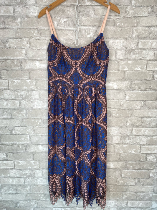 bcbgmaxazria Size SP/4 blue/brown/pink Dress