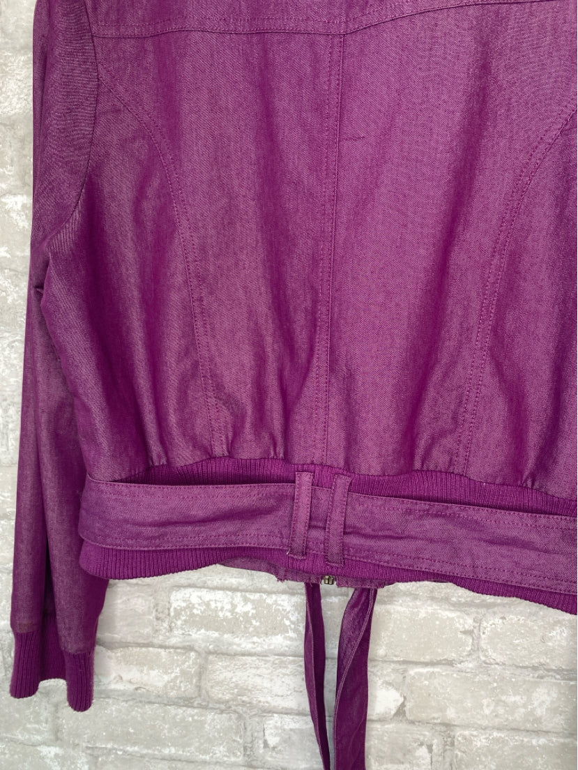 I.Q. Authentic Size S/M Purple Jacket