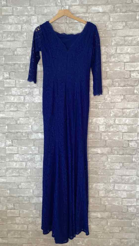 Adrianna Papell Size M/8 Cobalt Dress