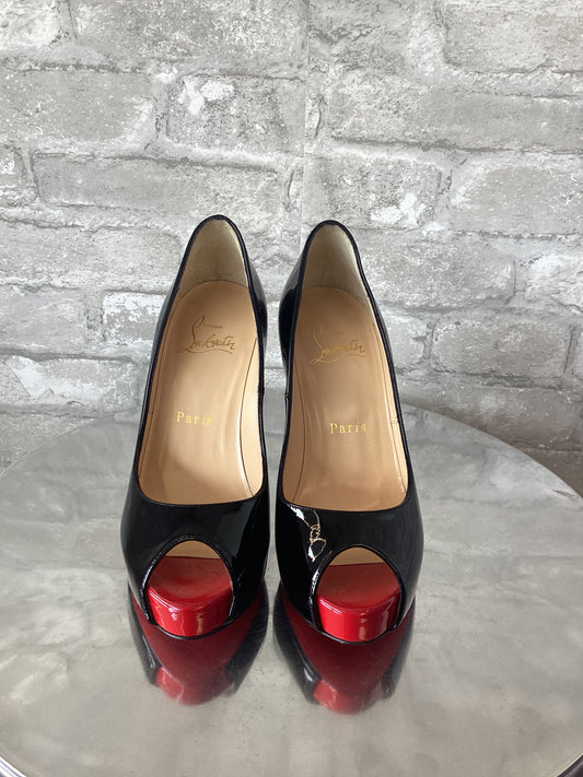 Louboutin Size 34/4 black/red Shoes
