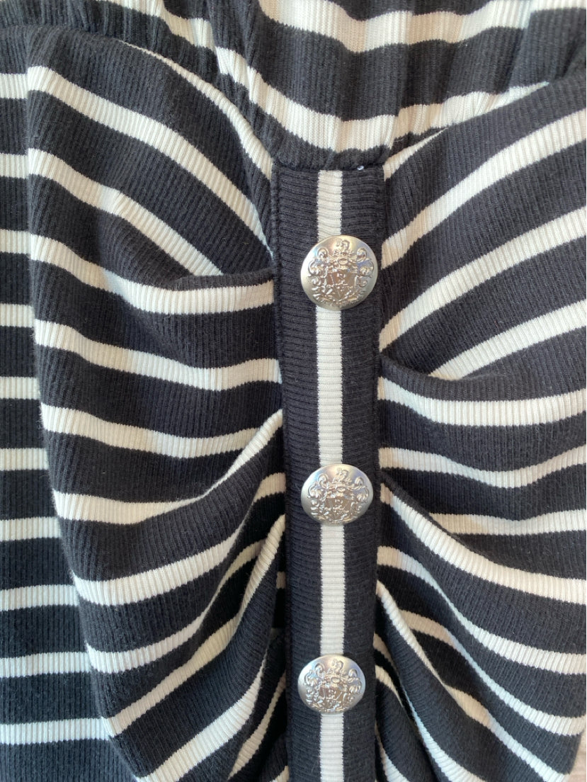 Veronica Beard Size XL Black w/ White Dress