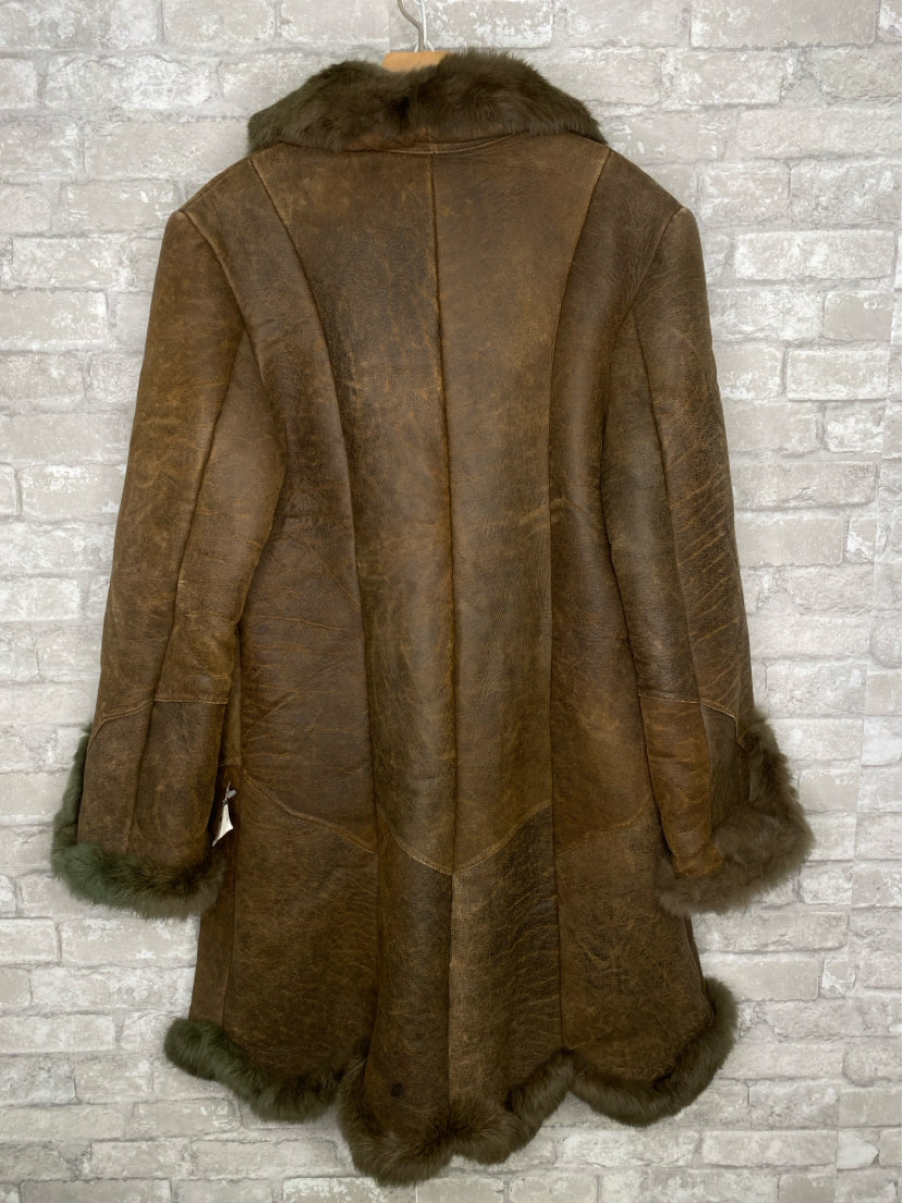 Knoles & Carter Size XL Brown Coat
