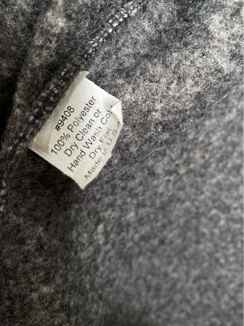 Andria Lieu Size M Black/Grey Coat