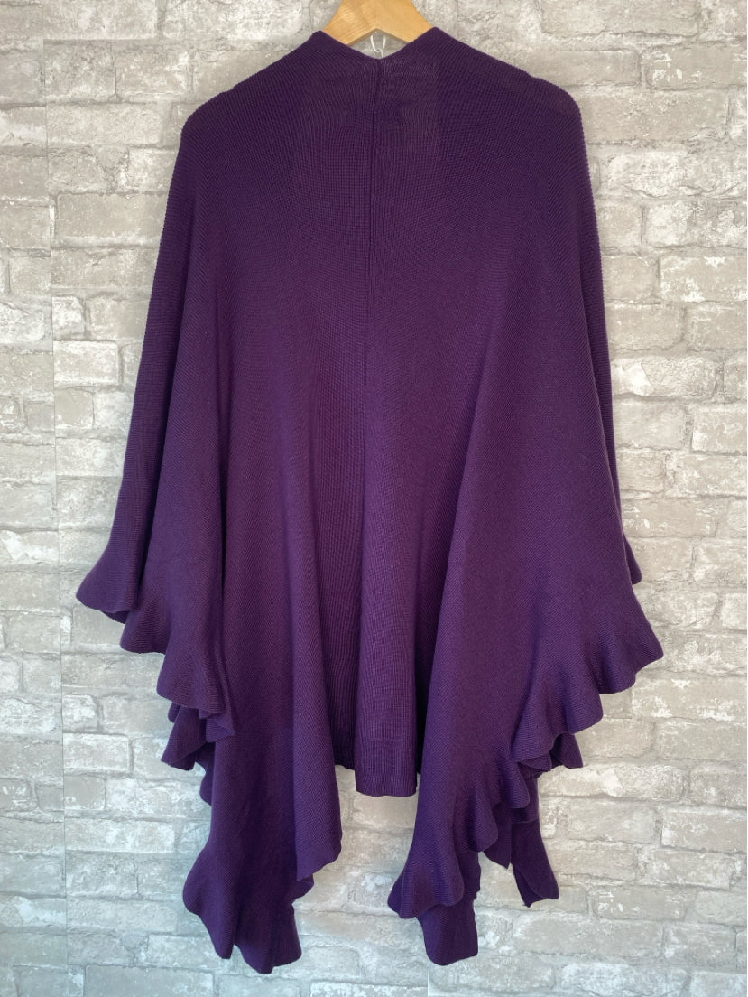 Coldwater Creek Size O/S Purple Wrap
