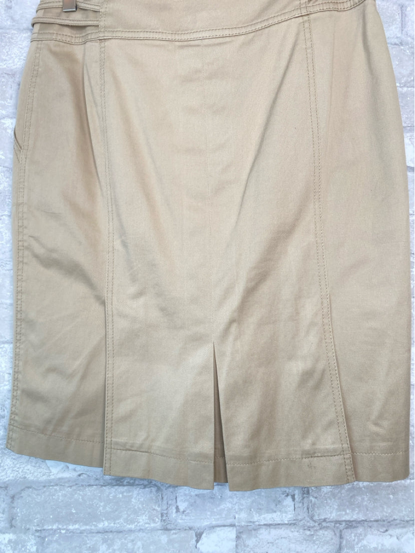 Escada Size M Tan Skirt