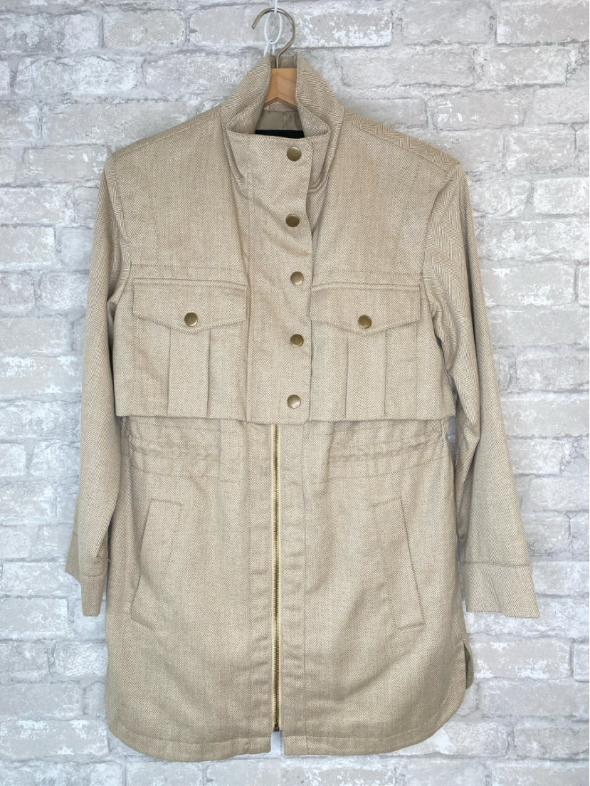 Banana Republic Size XS Flax Coat