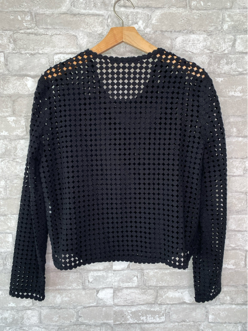 Elie Tahari Size S Black Jacket