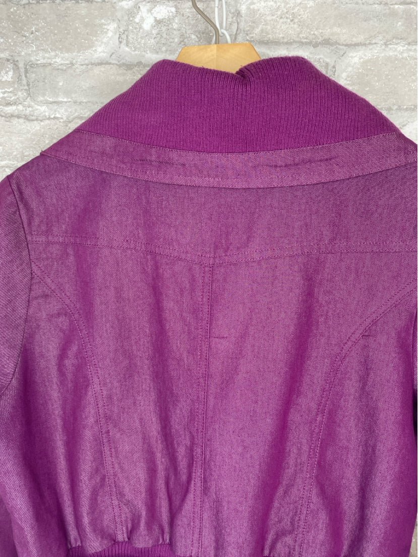I.Q. Authentic Size S/M Purple Jacket
