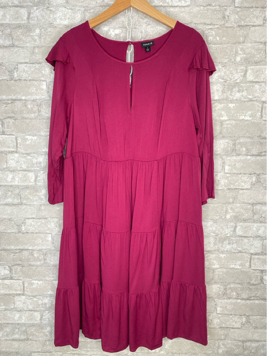 Torrid Size 1X/1 Wine Dress