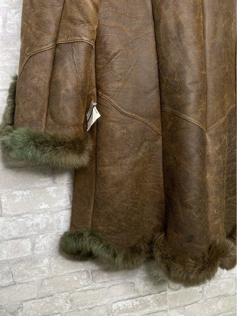Knoles & Carter Size XL Brown Coat