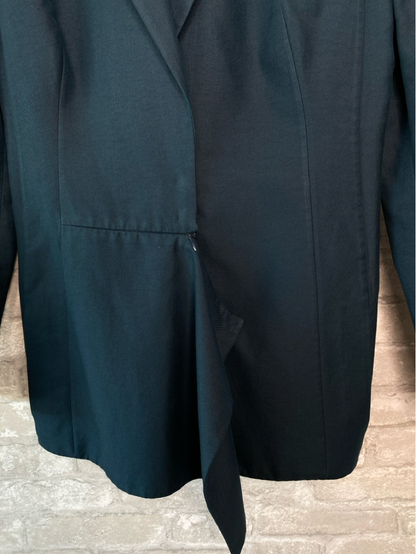 Bergdorf Goodman Size M/8 marine blue Blazer