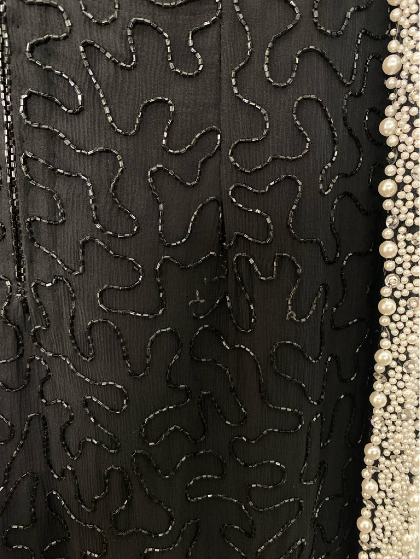 judith ann Size M Black/Pearl Dress