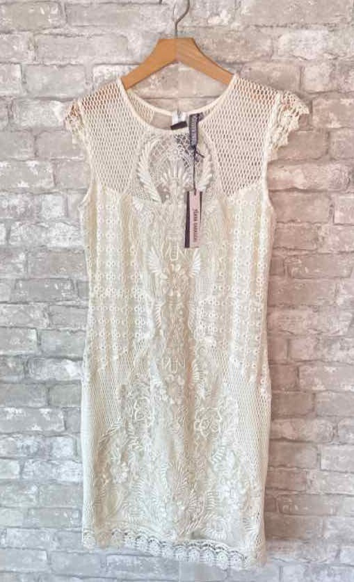 Yoana Baraschi Size S/6 Ivory Dress