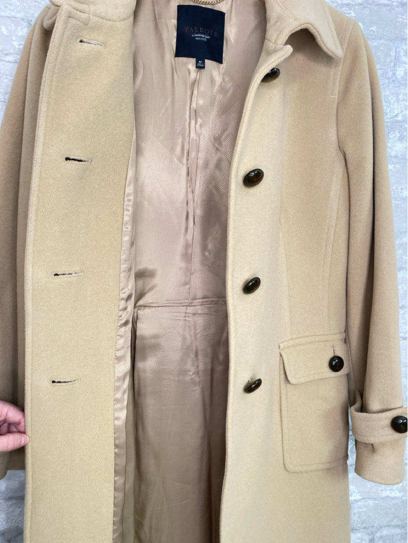 Talbots Size M/8P Tan Coat