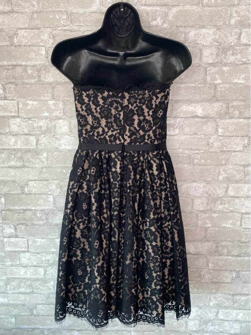 Neiman Marcus Size M/8 Black/Tan Dress