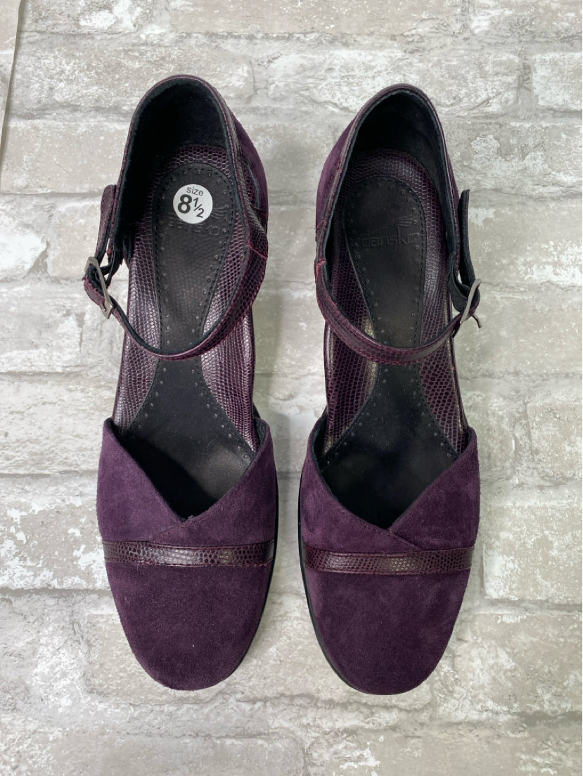 Dansko Size 8.5 Purple Heels