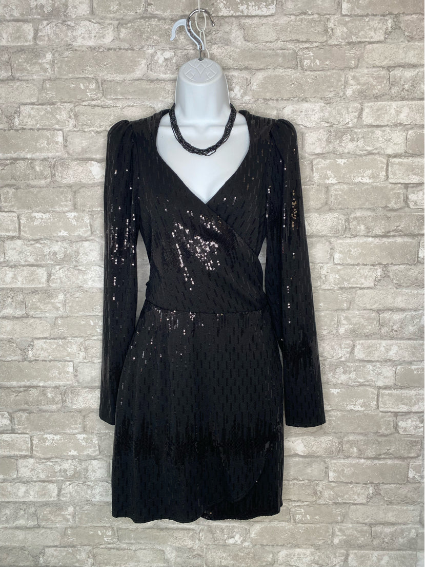 reformation Size M Black Dress