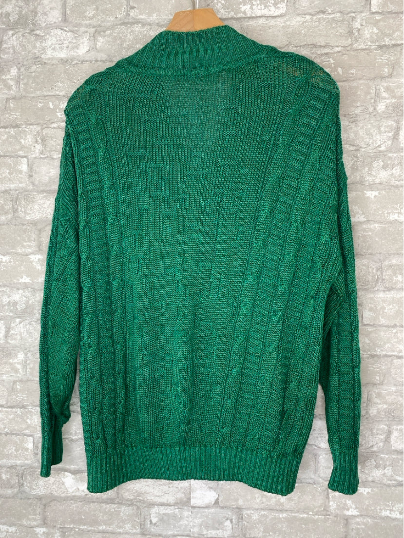 Jaeger Size M/29 Emerald Green Sweater