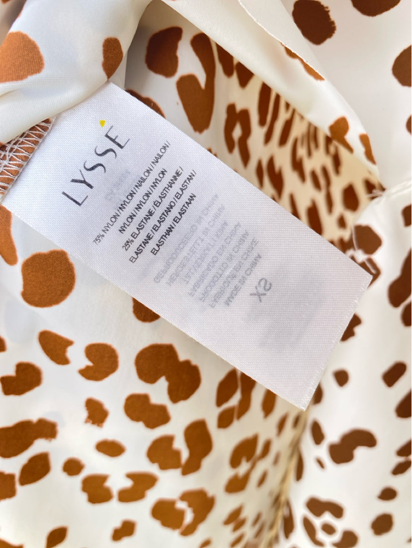Lysse Size XS white/brown Button Down