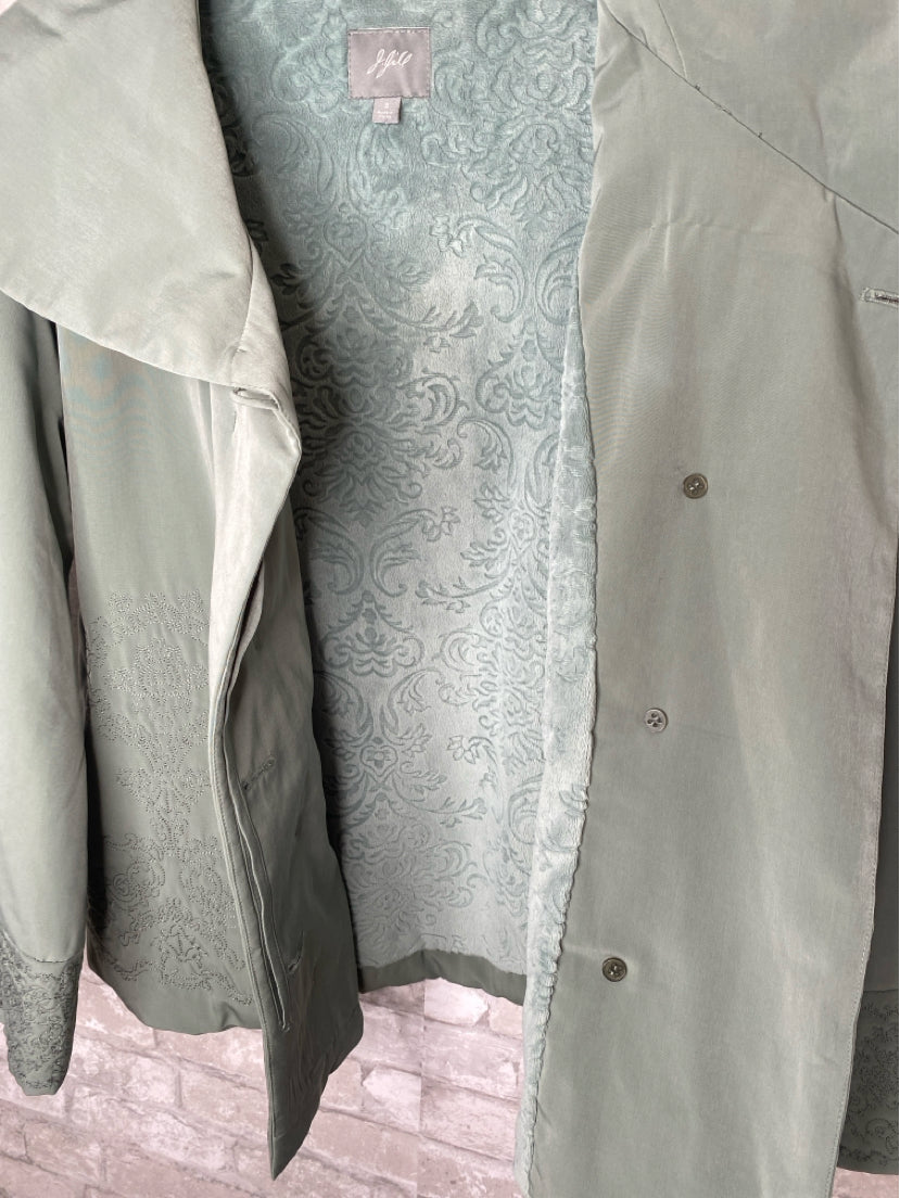 J Jill Size S/M Sage Green Jacket (Outdoor)