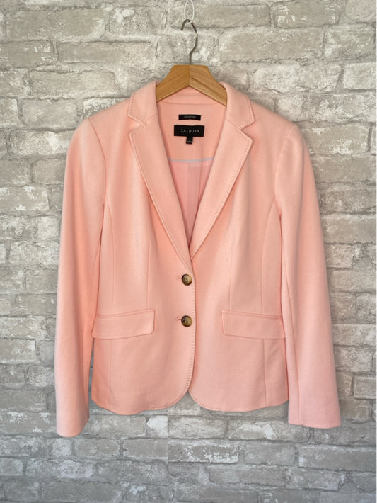 Talbots Size 2 Pink Blazer
