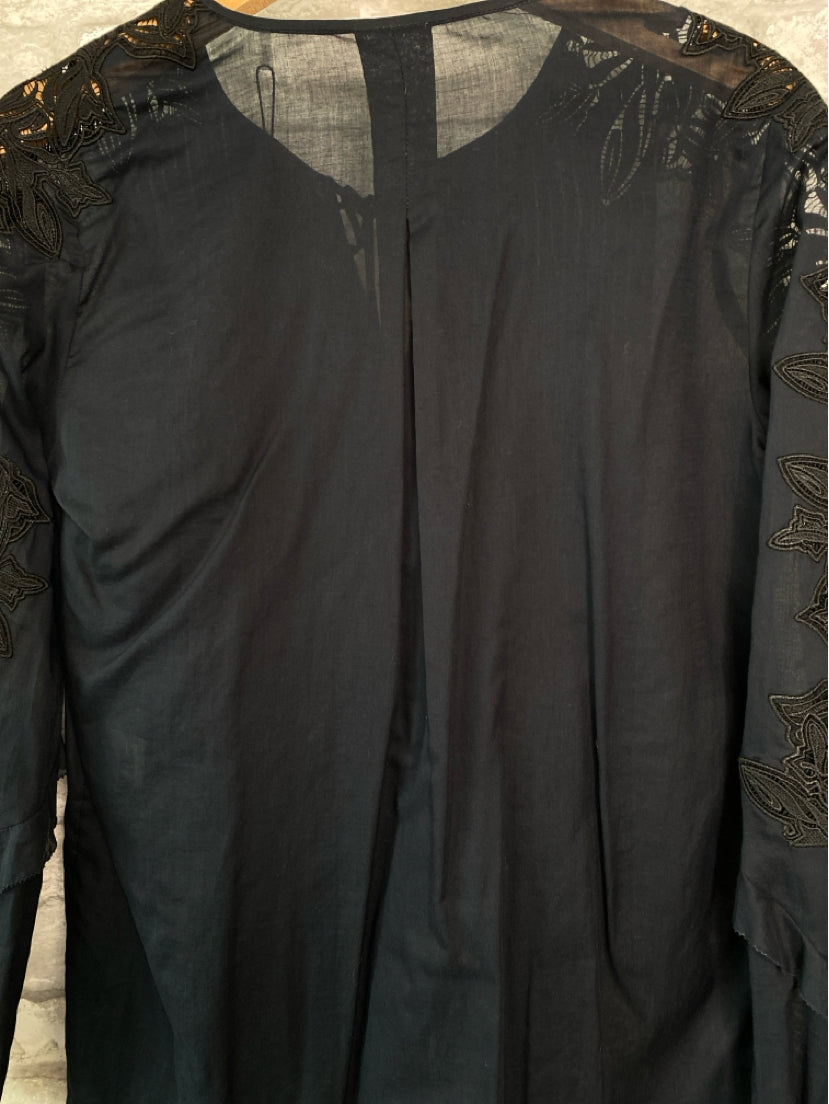 Elie Tahari Size XS navy/black Blouse
