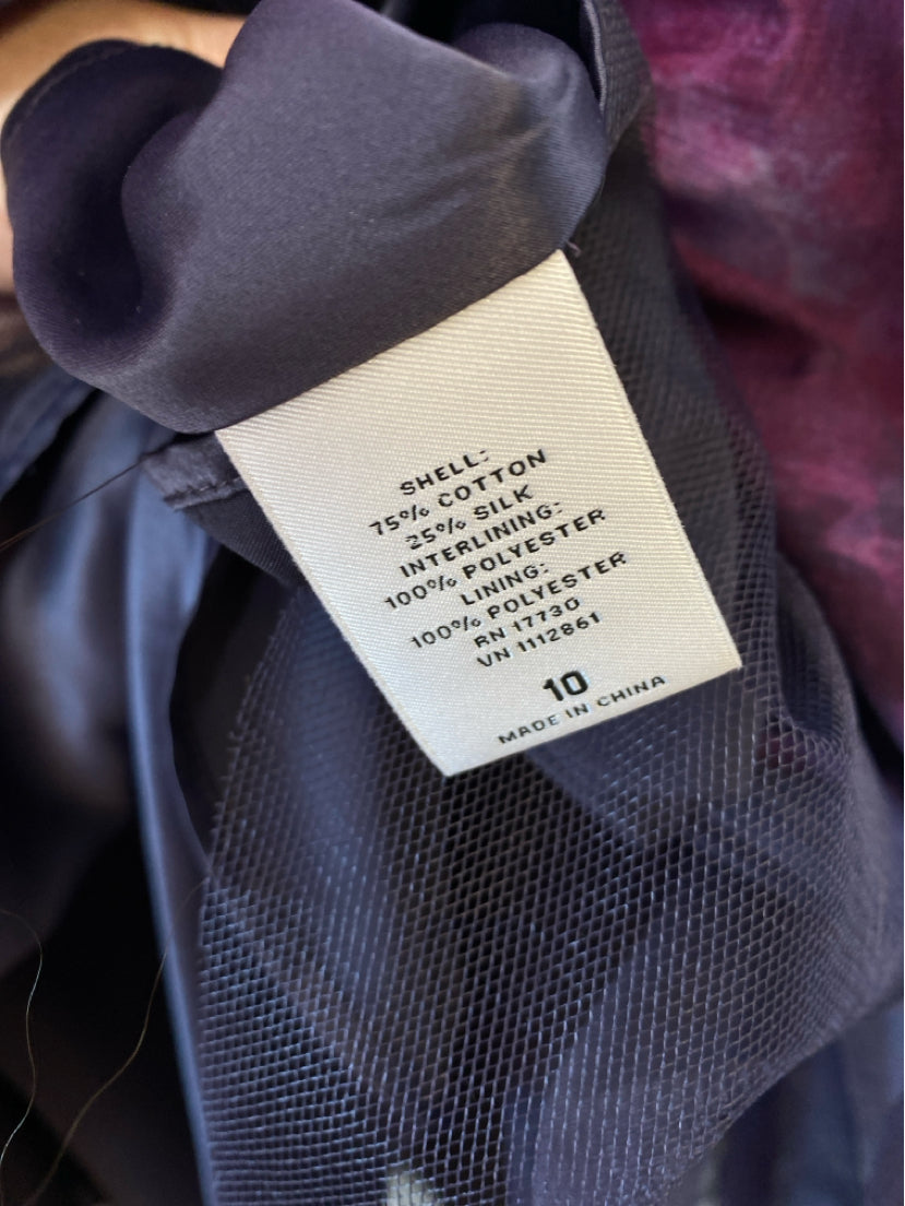 Lela Rose Size M/10 Purple Dress