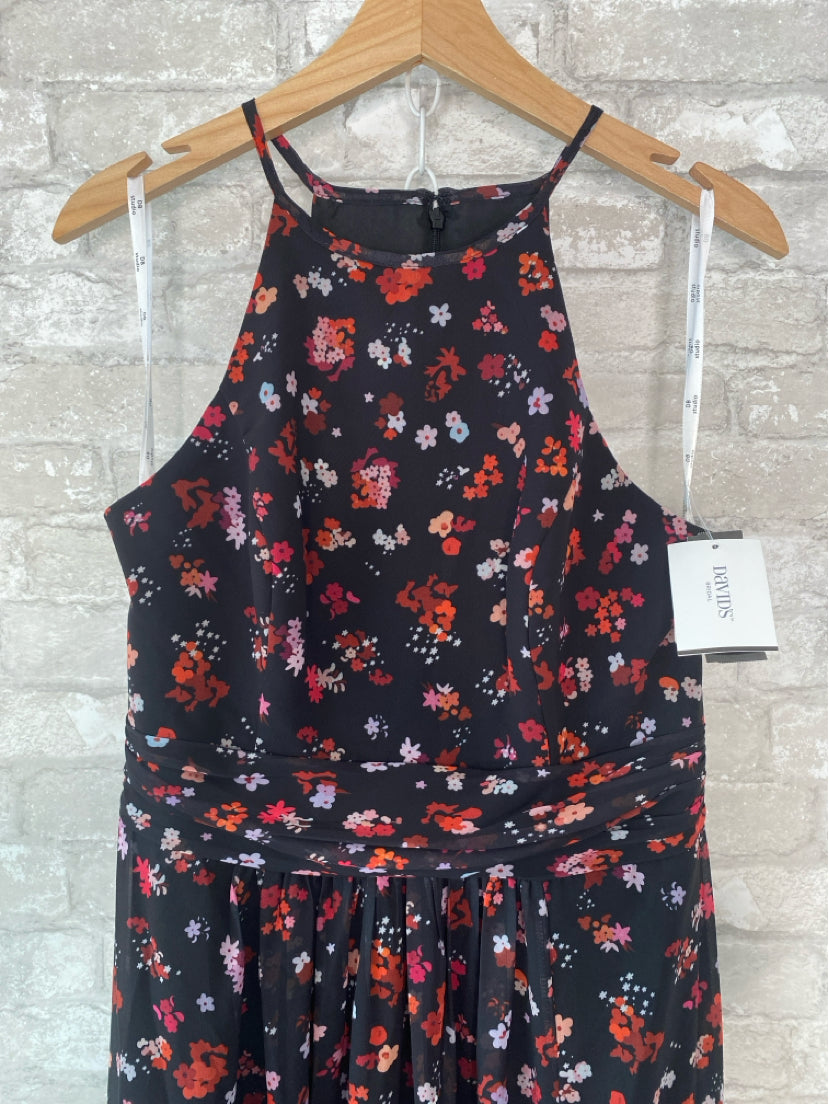 David's Bridal Size 10 Black Dress