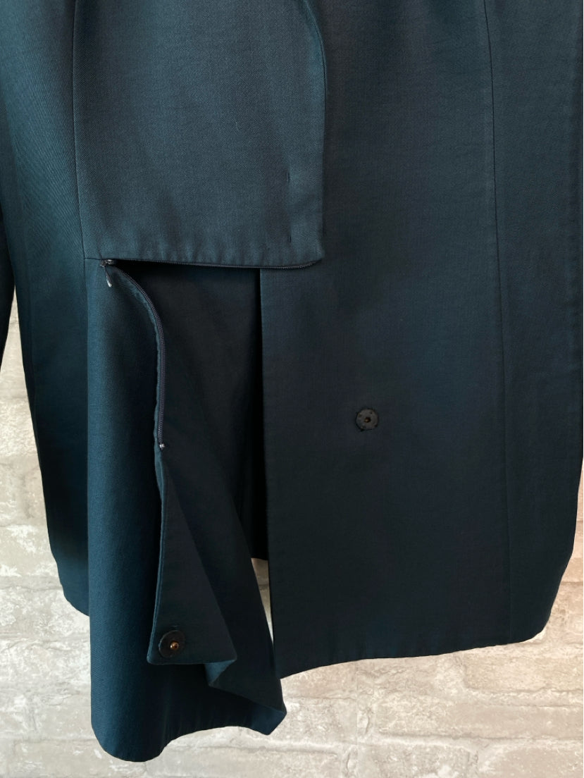 Bergdorf Goodman Size M/8 marine blue Blazer