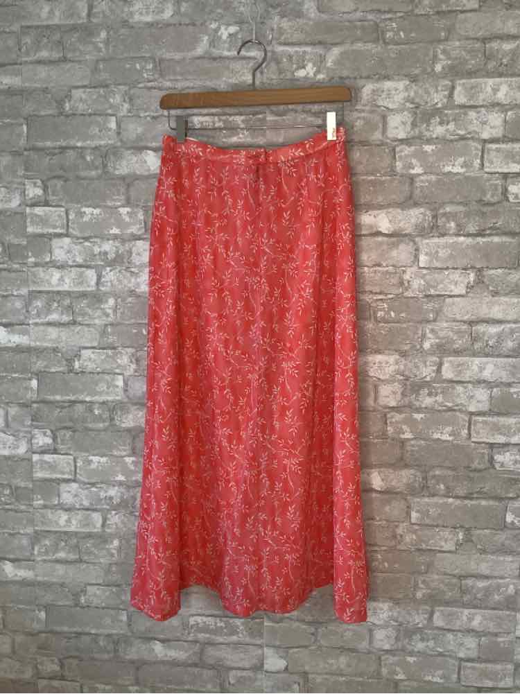 Pendleton Size M/10 Coral/White Skirt